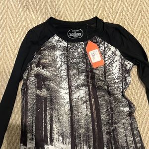 Oiselle Sarah Attar Muscle Long sleeve top size 6